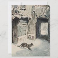 Simpkin the Cat Goes Out (by Beatrix Potter)