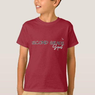Simple 2nd GRADE Squad teacher student kids school T-Shirt