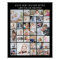 Simple 30 Photo Collage Custom Colour and Text