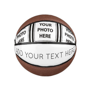Simple 3 Photos & Add Text –  Upload Picture  Mini Basketball