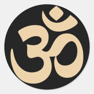 Simple 3rd Eye Symbol Classic Round Sticker