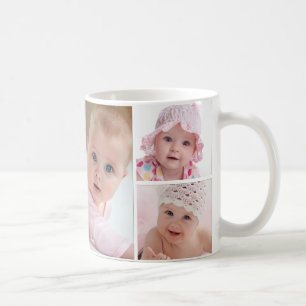 Simple 6 Photo Collage Coffee Mug