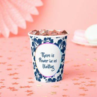 Simple AAPI Heritage Floral Celebration Cup