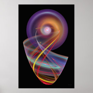 'Simple Abstract 012' Poster