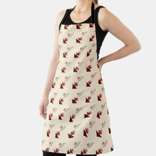 Simple Abstract  Apron