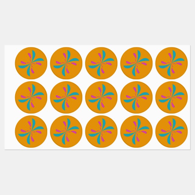 Simple Abstract Butterfly Flight Pattern (Sheet)