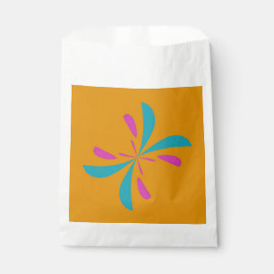 Simple Abstract Butterfly Flight Pattern Favour Bags