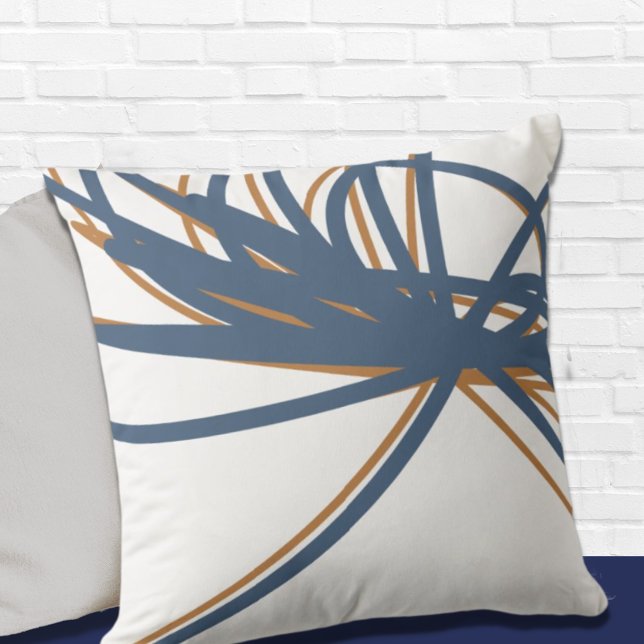Simple Abstract Ribbon Design Cushion (Creator Uploaded)