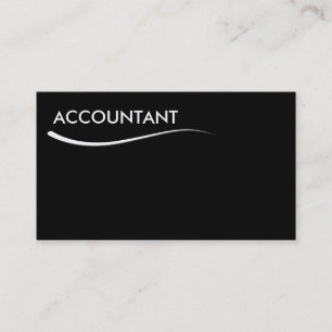 Simple Accountant Business Cards