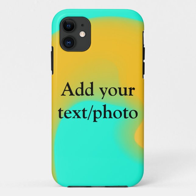 Simple acrylic pour marble add your text name cust Case-Mate iPhone case (Back)