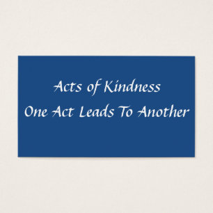 Simple Acts of Kindness Card
