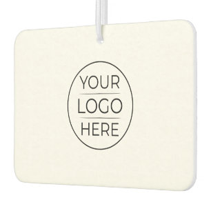 Simple Add Your Logo Business Car Air Freshener