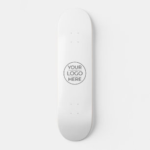 Simple Add Your Logo Business Skateboard