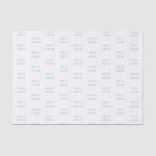 Simple Add Your Logo Tissue Paper
