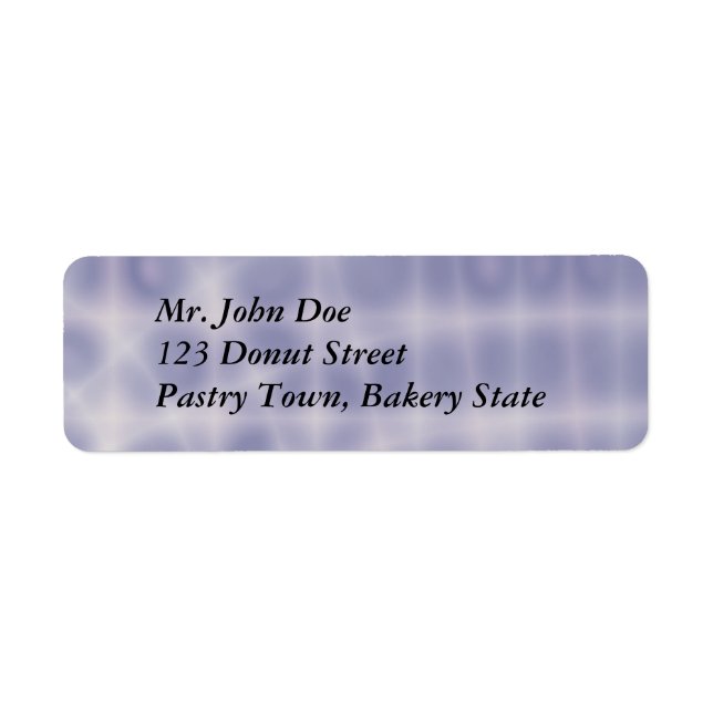 Simple Address Label (Front)