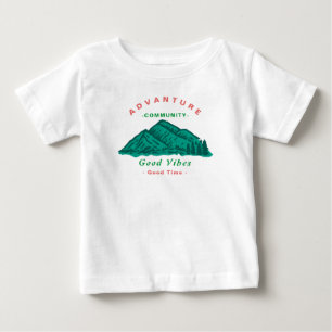 Simple Adventure Kids Baby T-Shirt