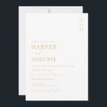 Simple All In One Wedding Invitations With QR Code<br><div class="desc">Discover the perfect blend of elegance and modern convenience with our Simple All-In-One Wedding Invitation. Featuring a sleek, minimalist design, these invitations exude a timeless charm that compliments both classic and contemporary wedding themes. This card integrates a practical QR code, smoothly guiding guests to RSVP online with ease. Ideal for...</div>