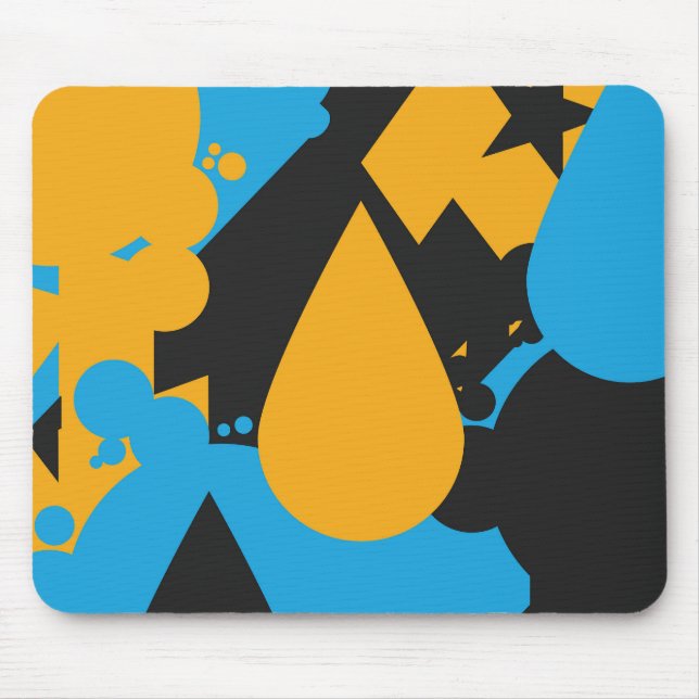 Simple and Bold Tears Mouse Mat (Front)