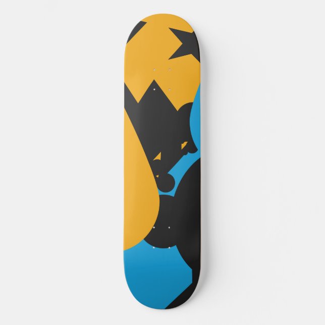 Simple and Bold Tears Skateboard (Front)