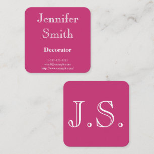 Simple and Classy Decorator Business Card