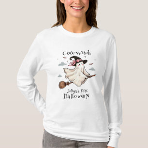 Simple and Elegant Cute witch first Halloween T-Shirt