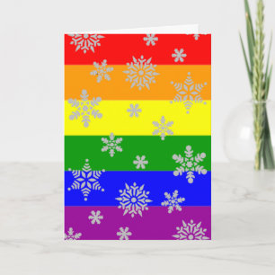 Simple and Elegant Gay Christmas Card