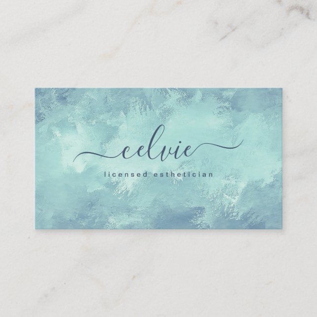 Simple and Elegant Minimalist | Business Card (Front)
