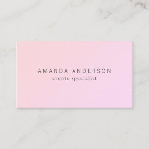 Simple and Elegant Minimalist Business Card