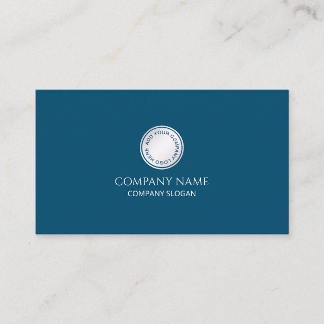 Simple and Elegant Minimalist | Business Card (Front)