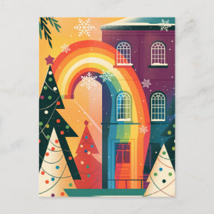 Simple and Elegant Modern Gay Christmas Card