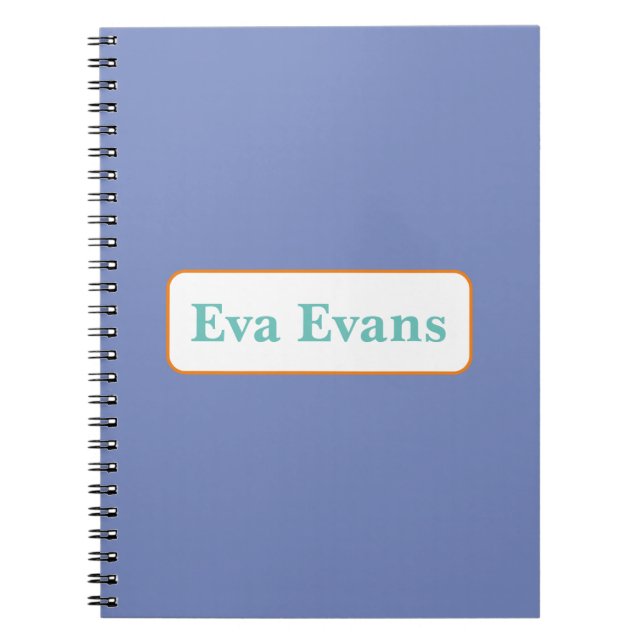 Simple and Elegant Notebook (Front)
