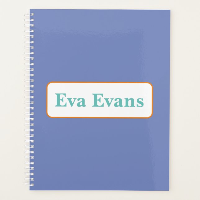 Simple and Elegant Planner (Front)