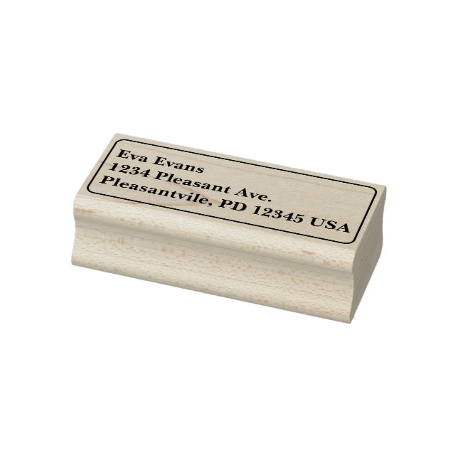 Simple and Elegant Rubber Stamp (Stamp)