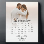 Simple and Modern Wedding Date Plaque<br><div class="desc">This Simple and Modern Wedding Date plaque is the perfect gift for the newlyweds in your life. Display their wedding date and a photo of them in this personalised plaque and they can display this in their home for years to come.</div>