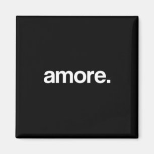 Simple And Unique Amore Valentine's Day Design  Magnet