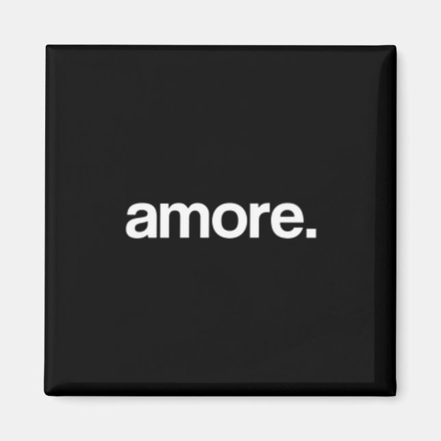 Simple And Unique Amore Valentine's Day Design  Magnet (Front)
