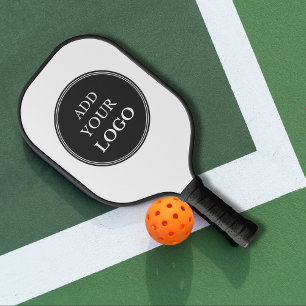 Simple Any Shape Business Logo Pickleball Paddle