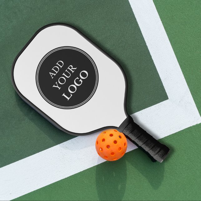 Simple Any Shape Business Logo  Pickleball Paddle (Creator Uploaded)