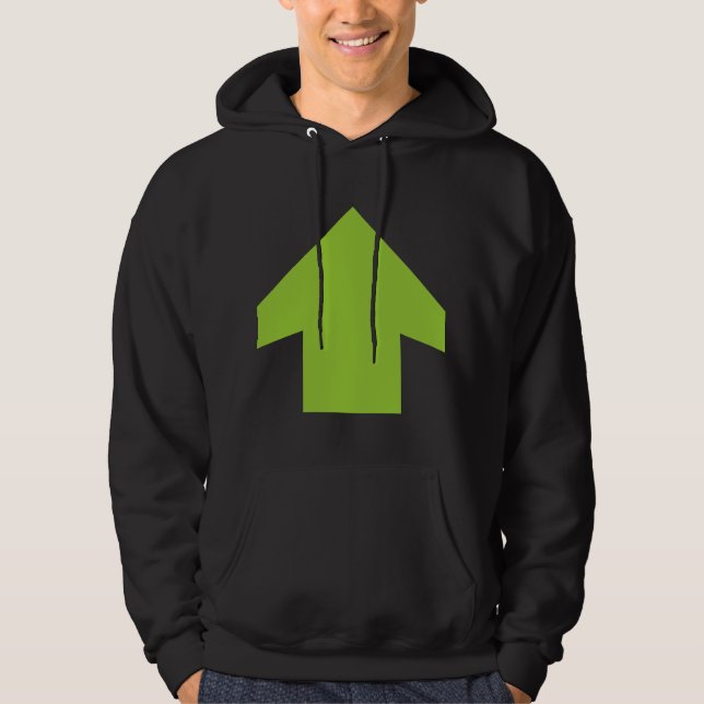 Simple Arrow 01 Hoodie (Front)