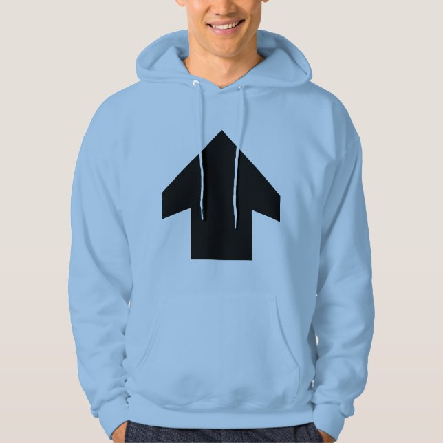 Simple Arrow 01 Hoodie (Front)