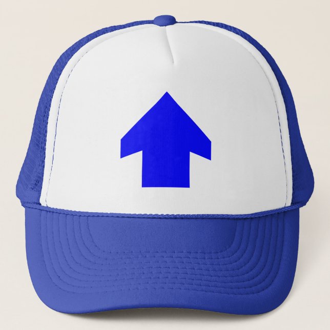 Simple Arrow 01 Trucker Hat (Front)