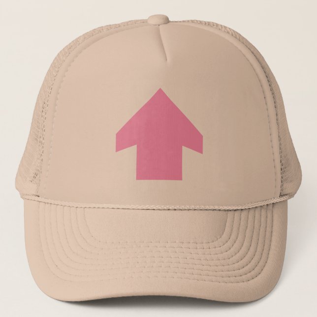 Simple Arrow 01 Trucker Hat (Front)