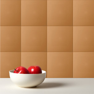 Simple autumn solid colour plain pastel copper tile
