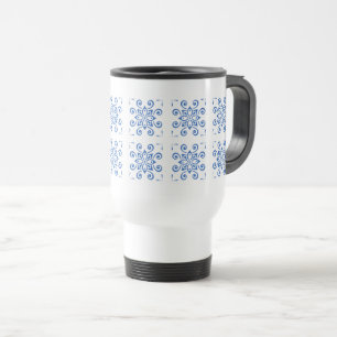 Simple Azulejo  Travel Mug