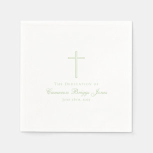 Simple Baby Dedication/Baptism Napkin