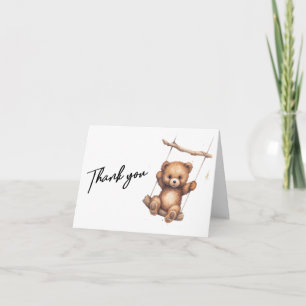 Simple Baby Shower Thank You Cards