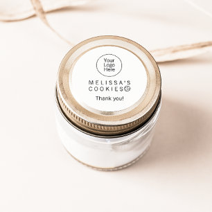 Simple Bakery Brand Ready Thank you Sticker