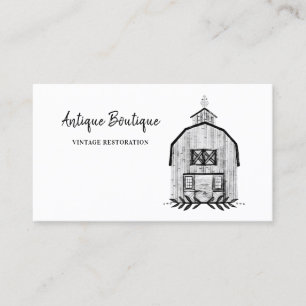 Simple Barn Vintage Restoration Business Card
