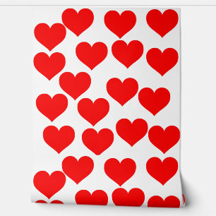 Simple Beautiful Love red heart wallpaper