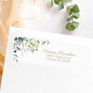 Simple Beautiful Watercolor Eucalyptus Greenery La